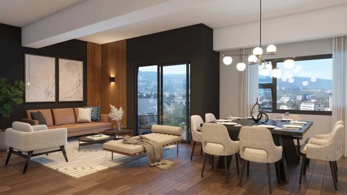 Apartamento en pre-venta zona 10 de 3 habitaciones - foto 1