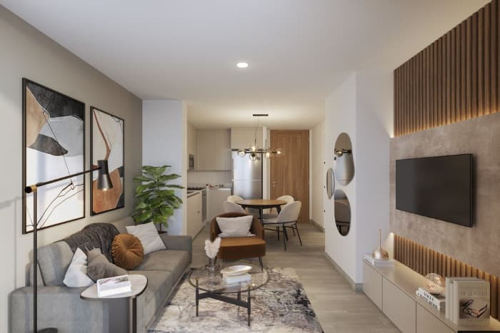 En venta apartamento en planos en zona 15 - foto 1