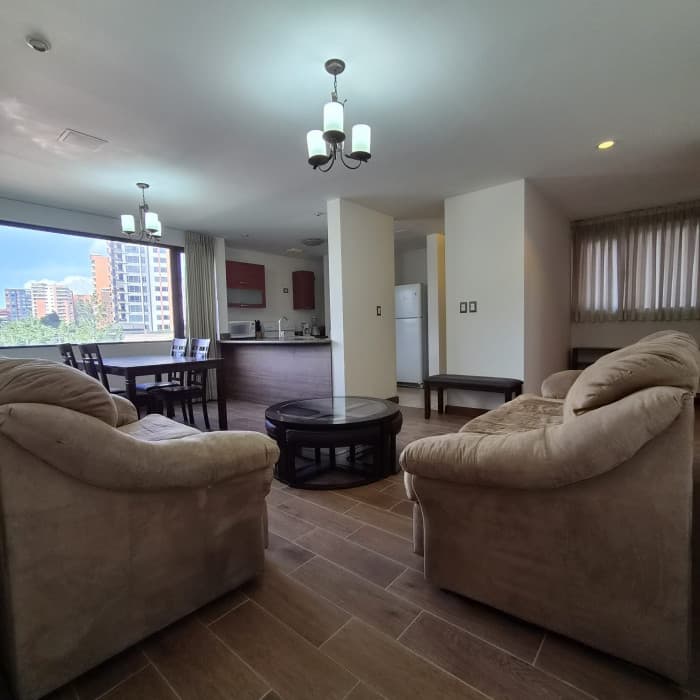Apartamento amueblado con 1 habitacion en zona 14  - foto 1