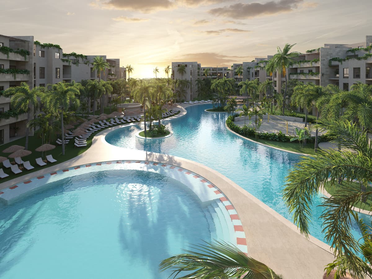 Apartamento en venta en Secret Garden en Punta Cana - foto 1
