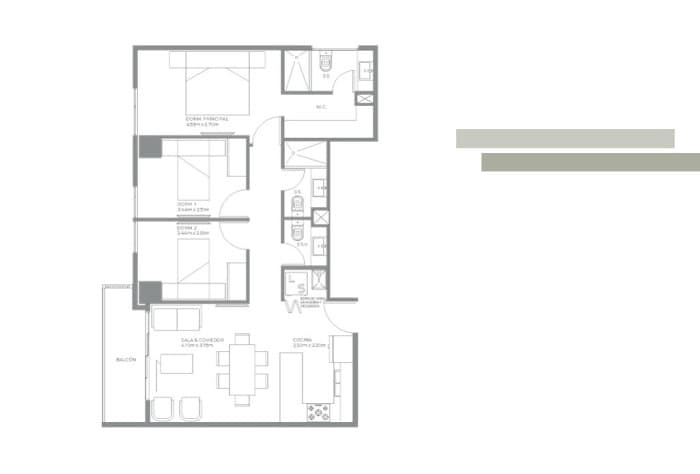 Venta  Apartamento en Planos San Gaspar zona 16 - foto 3