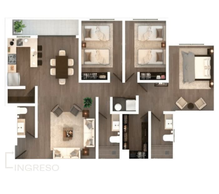 Apartamento Nuevo en Renta en Zona 14 - foto 4