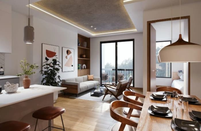 Apartamento de 2 Habitaciones con Terraza Zona 11 - foto 2
