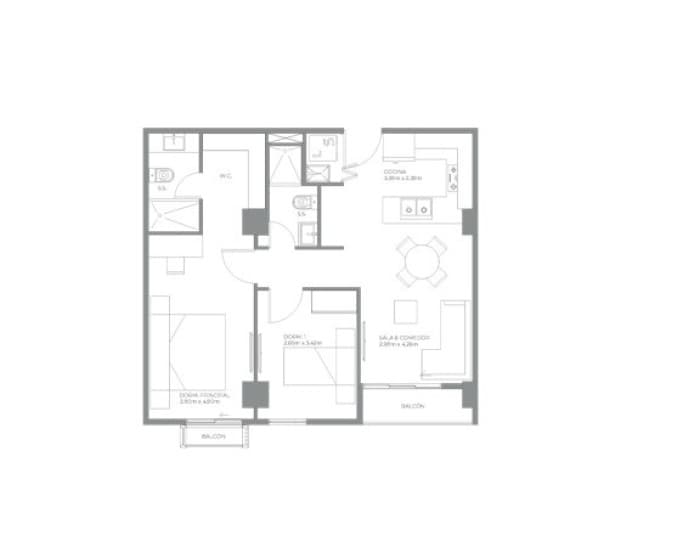Venta Apartamento en Planos San Gaspar zona 16 - foto 2