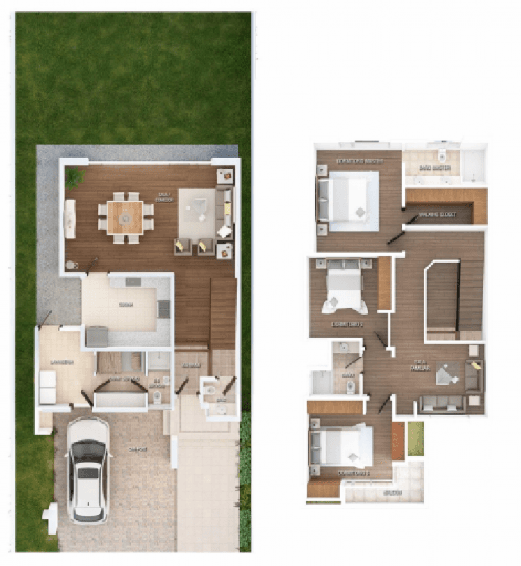 Se Vende Casa en Planos en Condominio de Fraijanes - foto 2