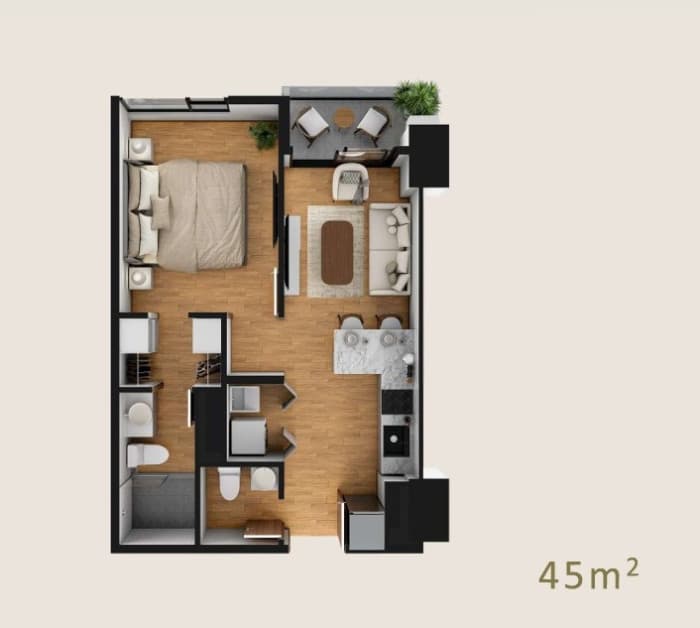 Apartamento en Pre venta en zona 10 - foto 4