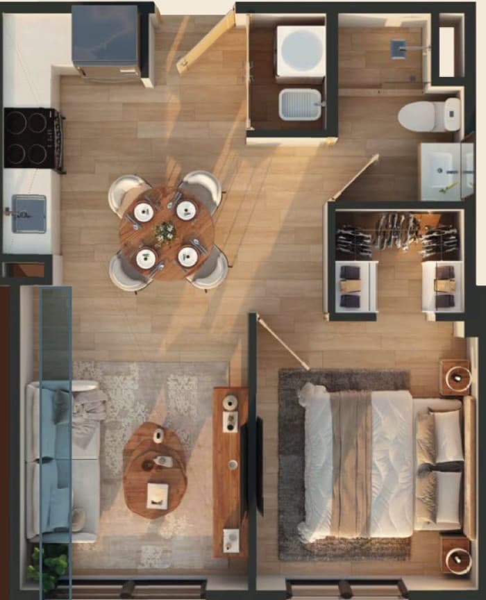 Apartamento en Pre-venta en zona 10 - foto 2