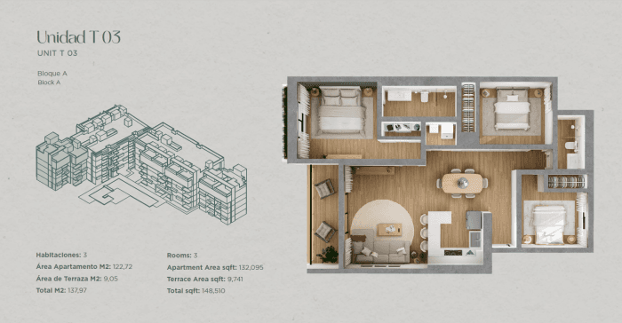 Apartamento en venta en Riviera Bay, Cana Bay RD - foto 3
