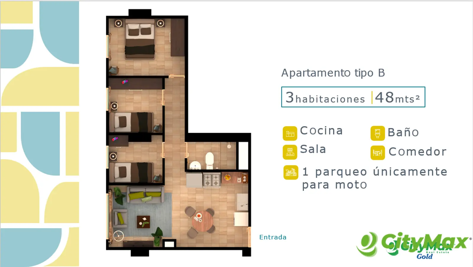 Eleva Once Apartamentos - Planos tipo B