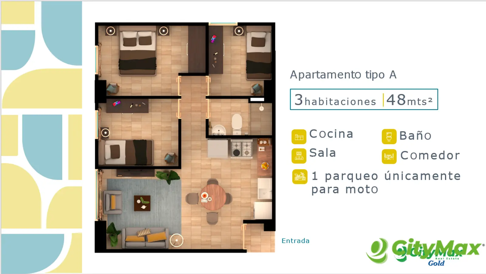 Eleva Once Apartamentos - Planos tipo A