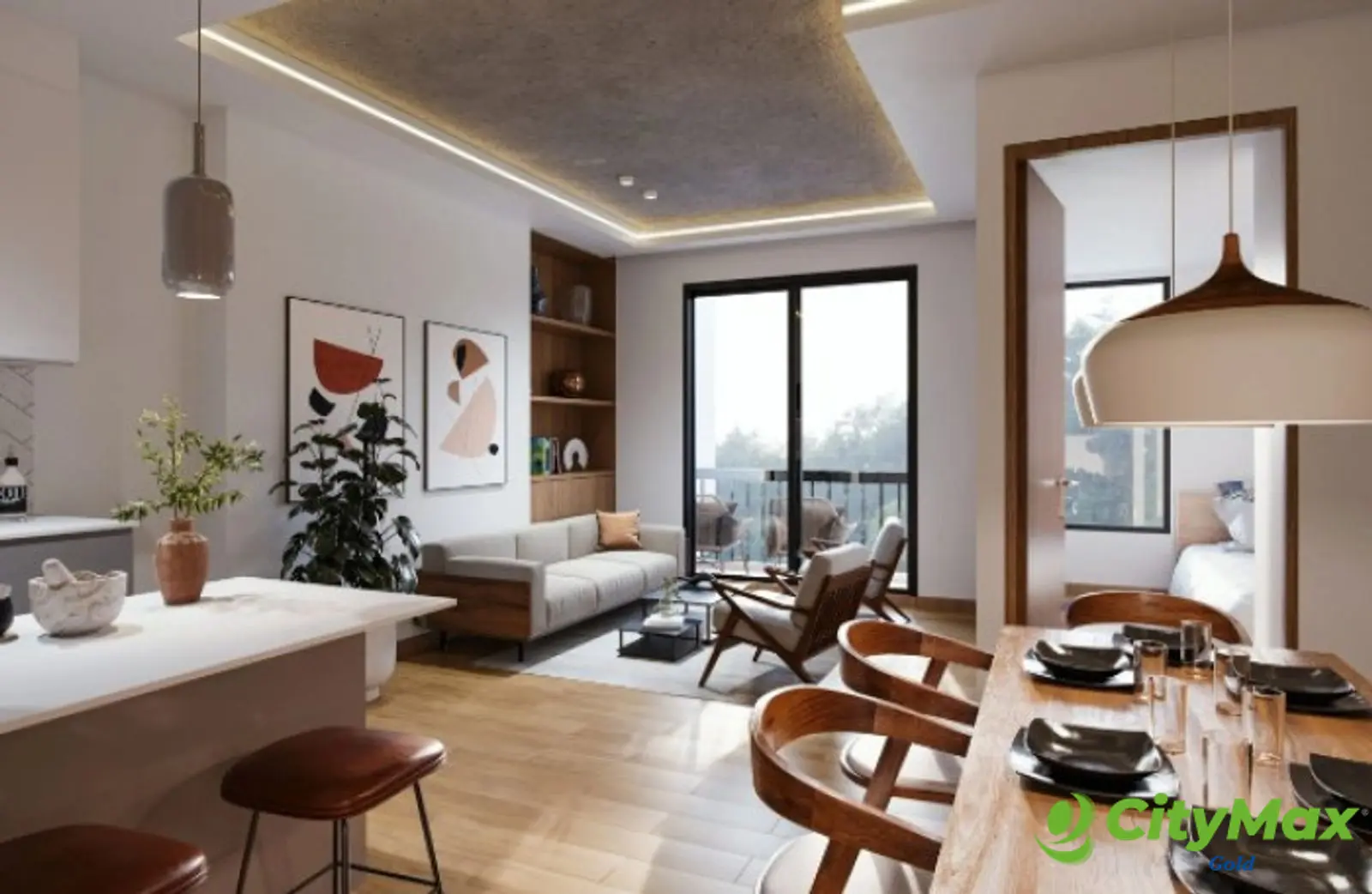 Apartamento de 2 Habitaciones con Terraza Zona 11 - foto 2