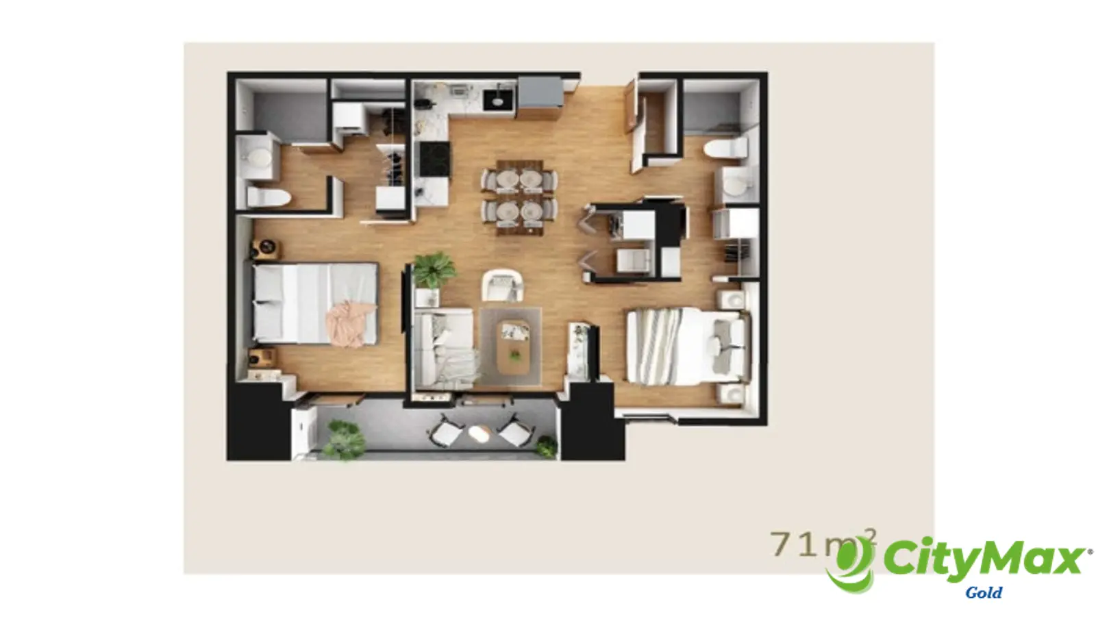 Apartamento con 2 habitacones en Pre Venta en zona 10 - foto 4