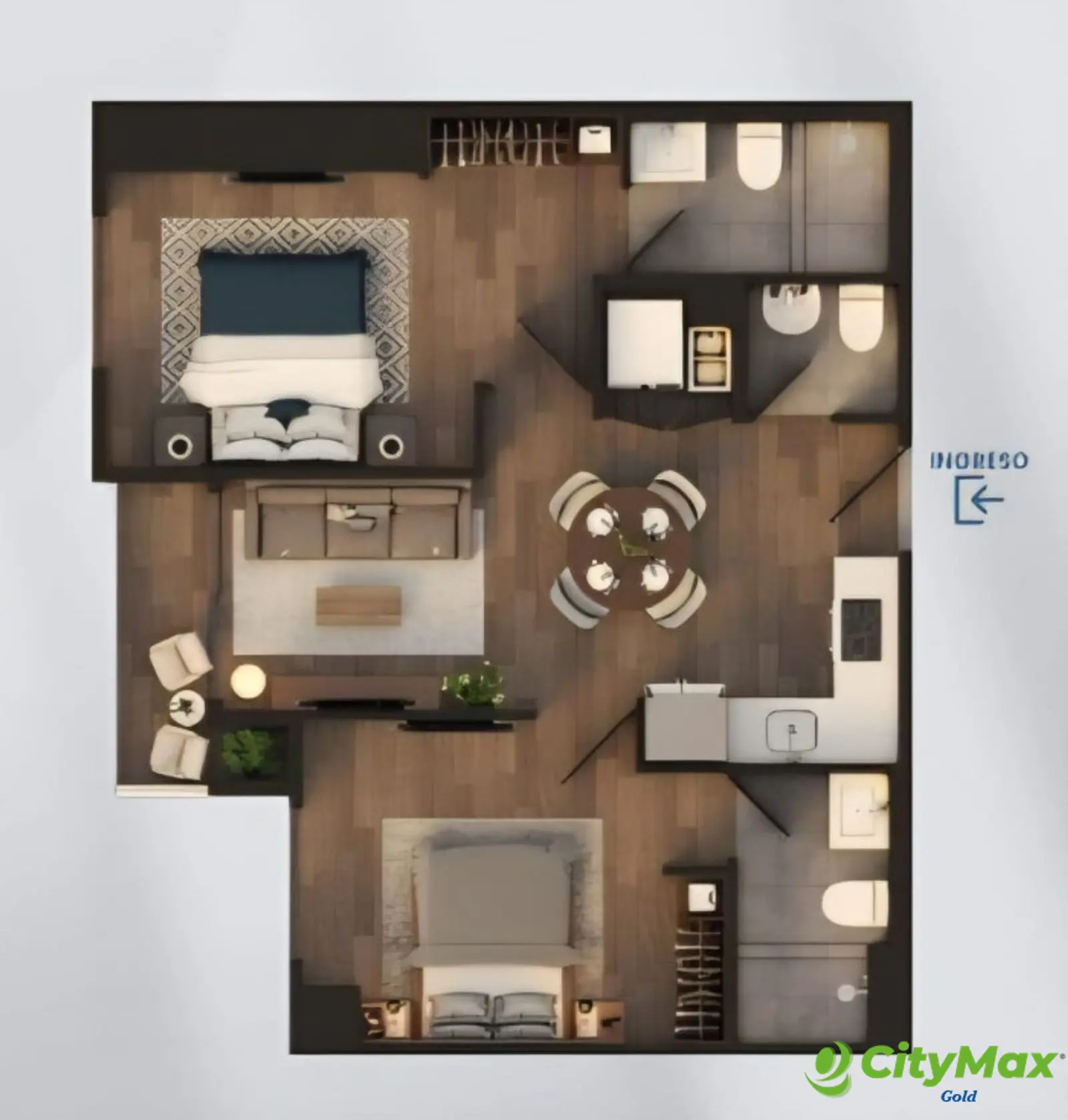 Apartamento de 2 habitaciones en pre-venta zona 13  - foto 2