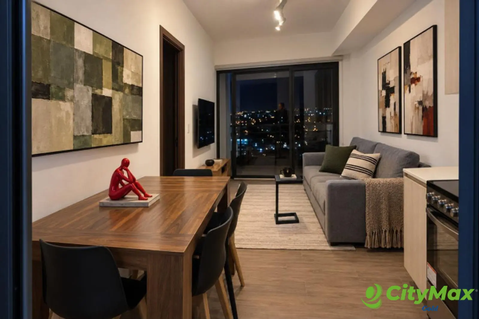 Apartamento amueblado y equipado en alquiler en  Zona 4 - foto 4